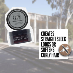 Pelo corto y mediano peinado con AMERICAN CREW, brillo y control