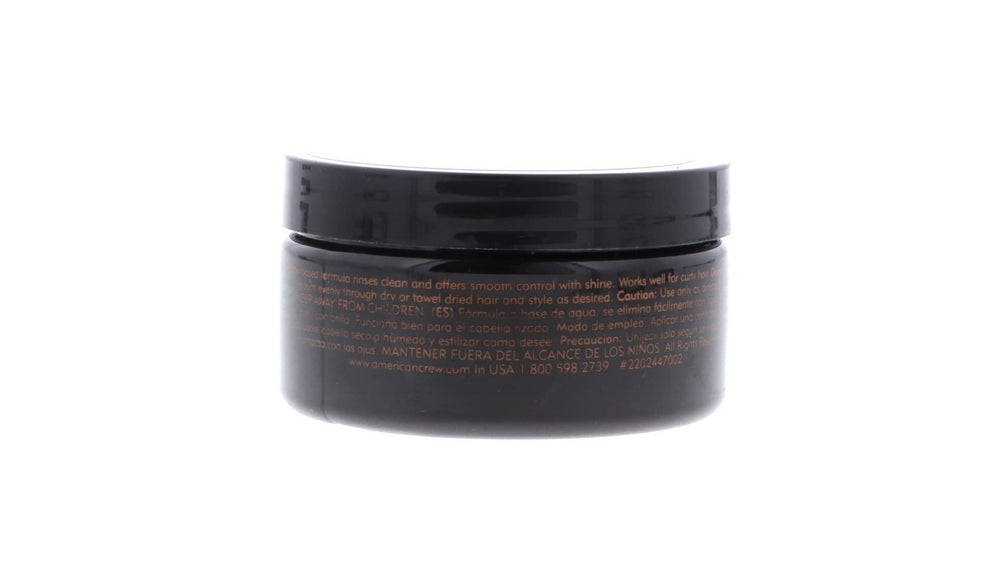 American Crew Pomade emballage variable, pratique au quotidien pour les retouches.