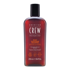 AMERICAN CREW shampoo para hombre, botella visible, limpieza diaria suave para cabello normal o graso.