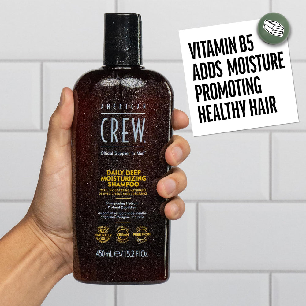 American Crew Shampoo: formule végan et sans silicone pour cheveux sains