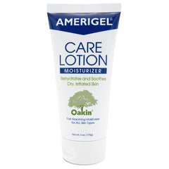 AMERIGEL Care Lotion botella, hidratación profunda para piel seca.