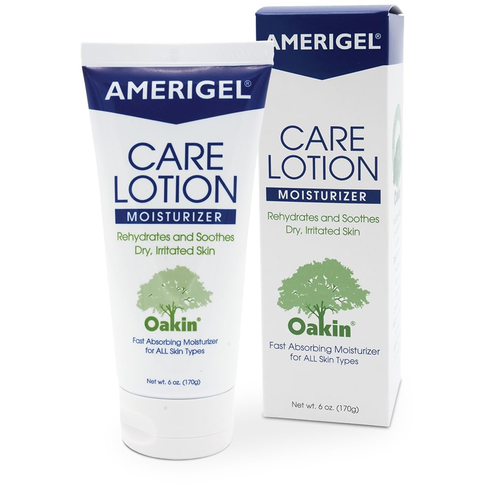 AMERIGEL Care Lotion suaviza callos y cuida la piel.