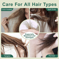 Aplicación en mechones con Amifiy Keratin Mask para elasticidad y brillo.
