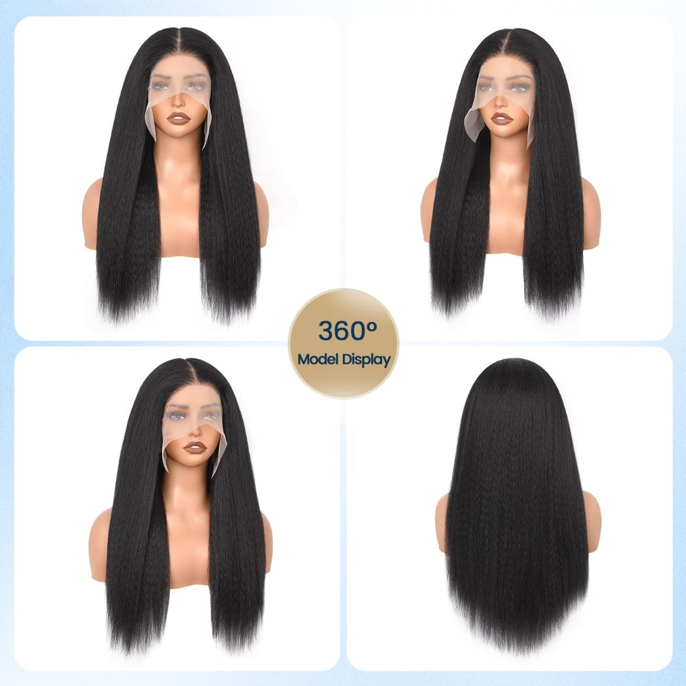 Aminow melena Yaki de 22 pulgadas con volumen destacado