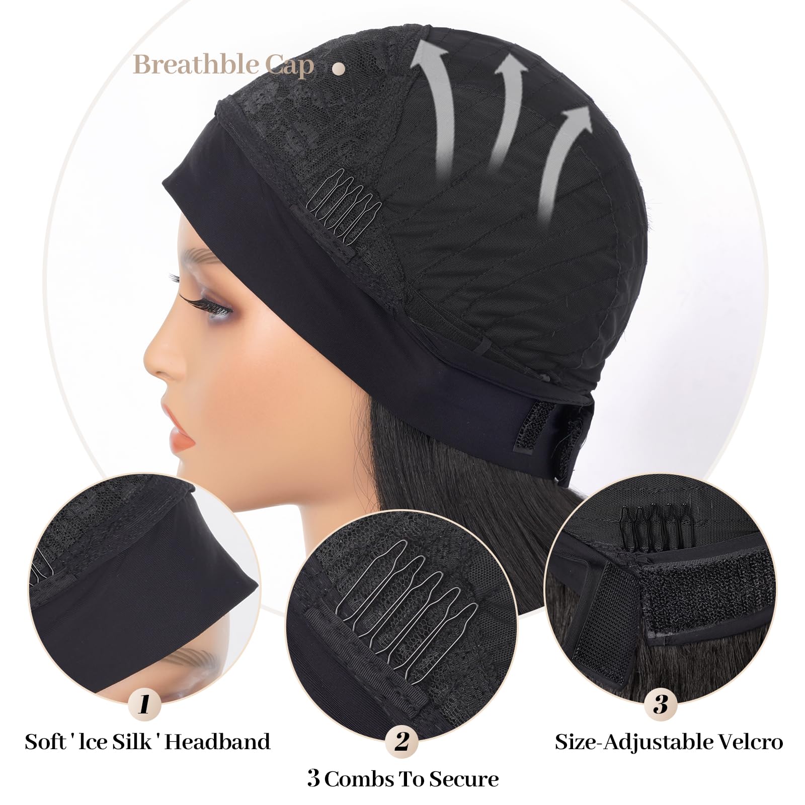 Aminow incluye diadema aleatoria y accesorios para completar el look