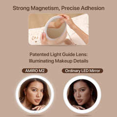 AMIRO M2 Cude, organizador de maquillaje para viaje, mantiene productos en orden.