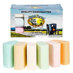 Savon Amish Farms au bentonite, barre hydratante pour peaux sensibles