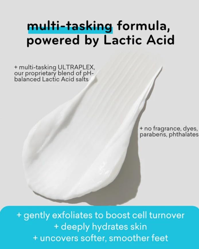 AmLactin crema de pies, envase práctico para el baño