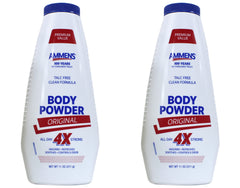 Ammens Body Powder Original, paquete de dos, protección todo el día para la piel.