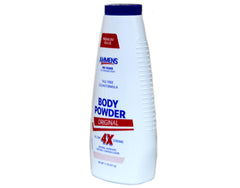 Protección 4x de Ammens Body Powder Original, manteniendo los pies frescos y secos.