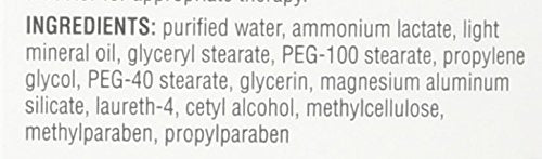 Dispensador de la loción Ammonium Lactate facilita uso rápido y preciso.