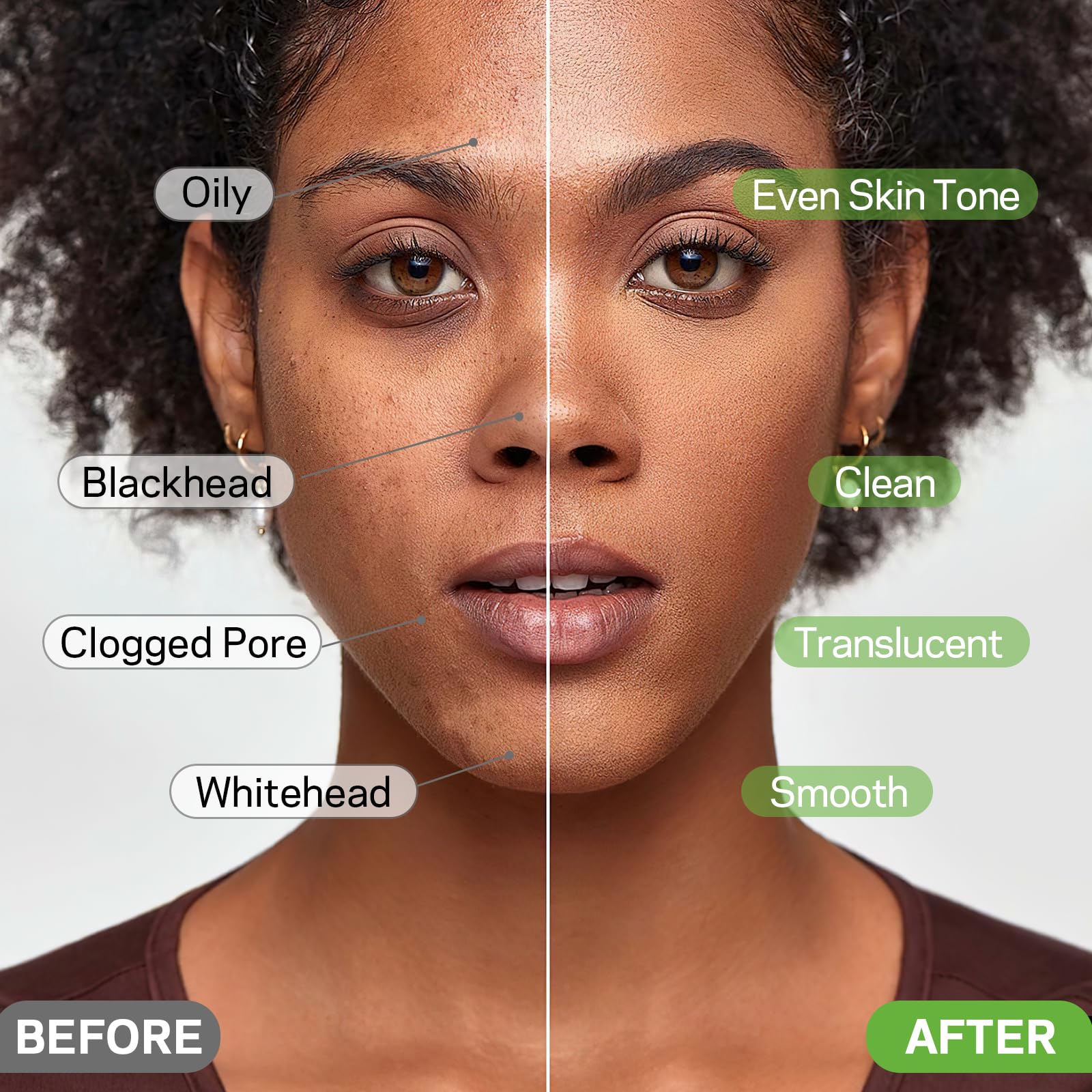 AMOADO mask brush soft applicator enables precise, mess-free mask application.