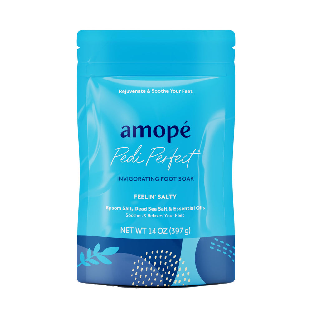 Amopé frotador para pies y piernas, experiencia de spa en casa.