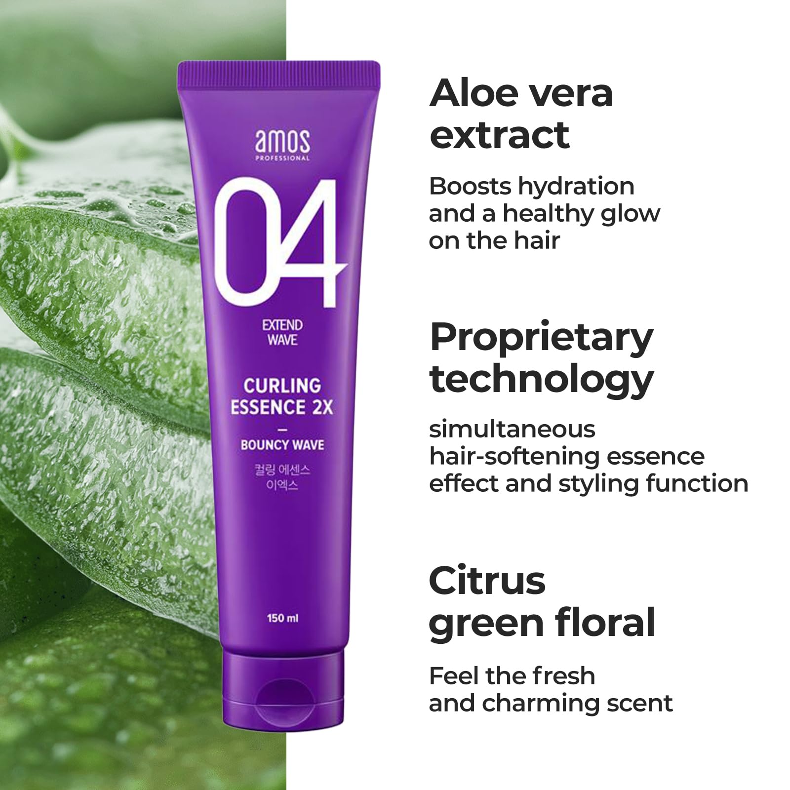 Crema definidora de rizos de origen coreano para un look flexible.