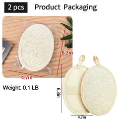 AMTEADM Loofah con correa de mano para control cómodo.