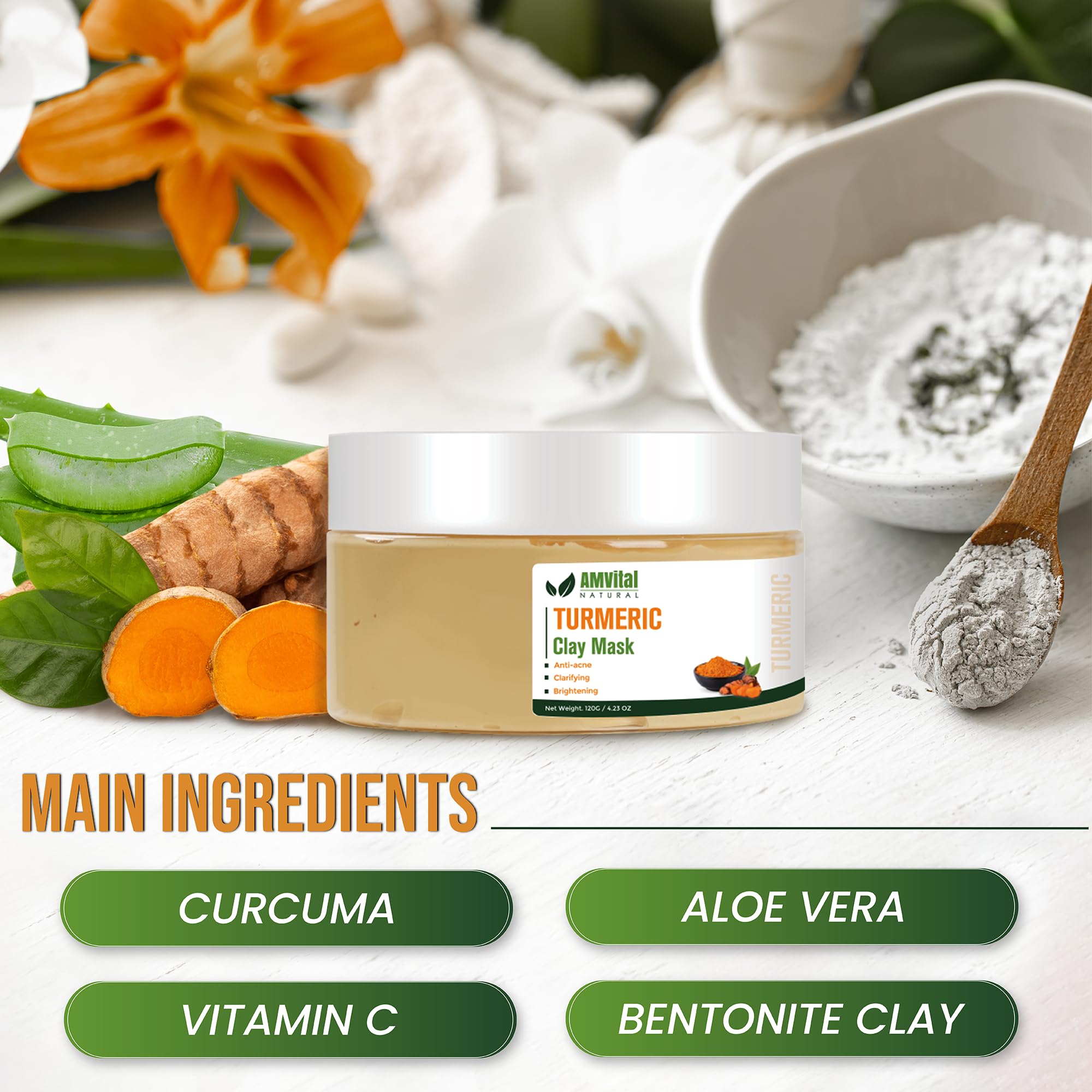 AMVital aplicación en rostro, capa fina para absorción rápida.