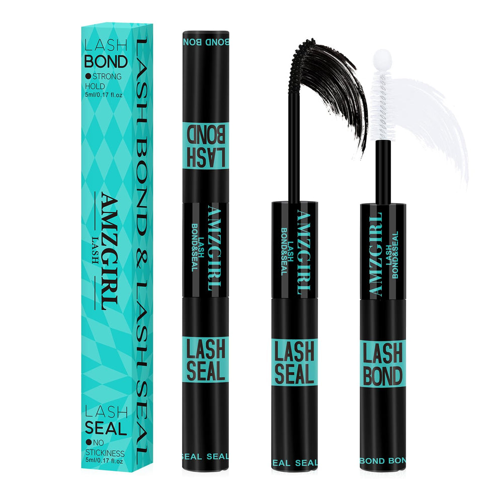 AMZGIRL LASH fijación y sellado, botella 2-en-1 para fijación estable