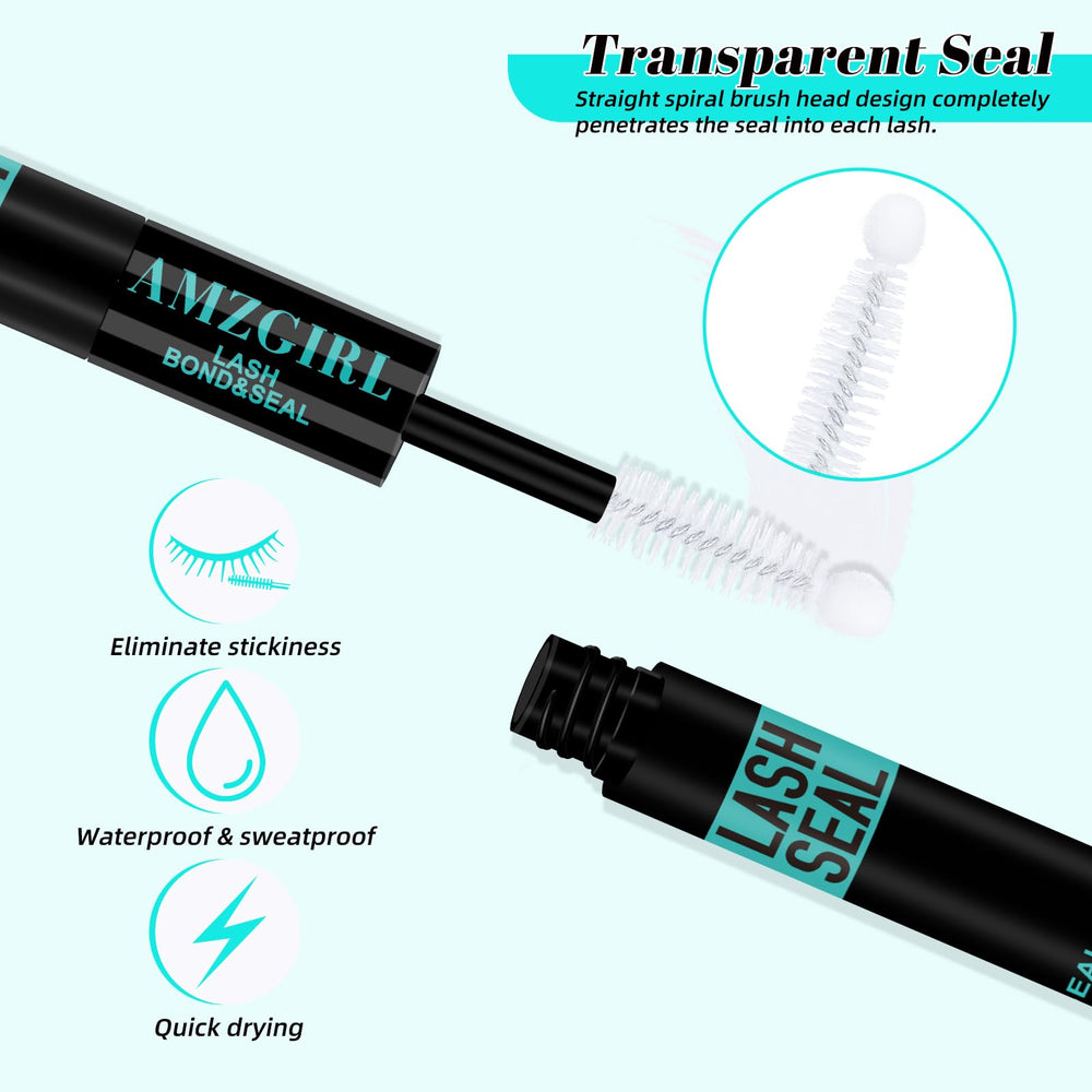 AMZGIRL LASH secado rápido para acabado limpio y cómodo