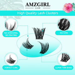 AMZGIRL LASH clústeres espigas anime: efecto audaz para salidas nocturnas.