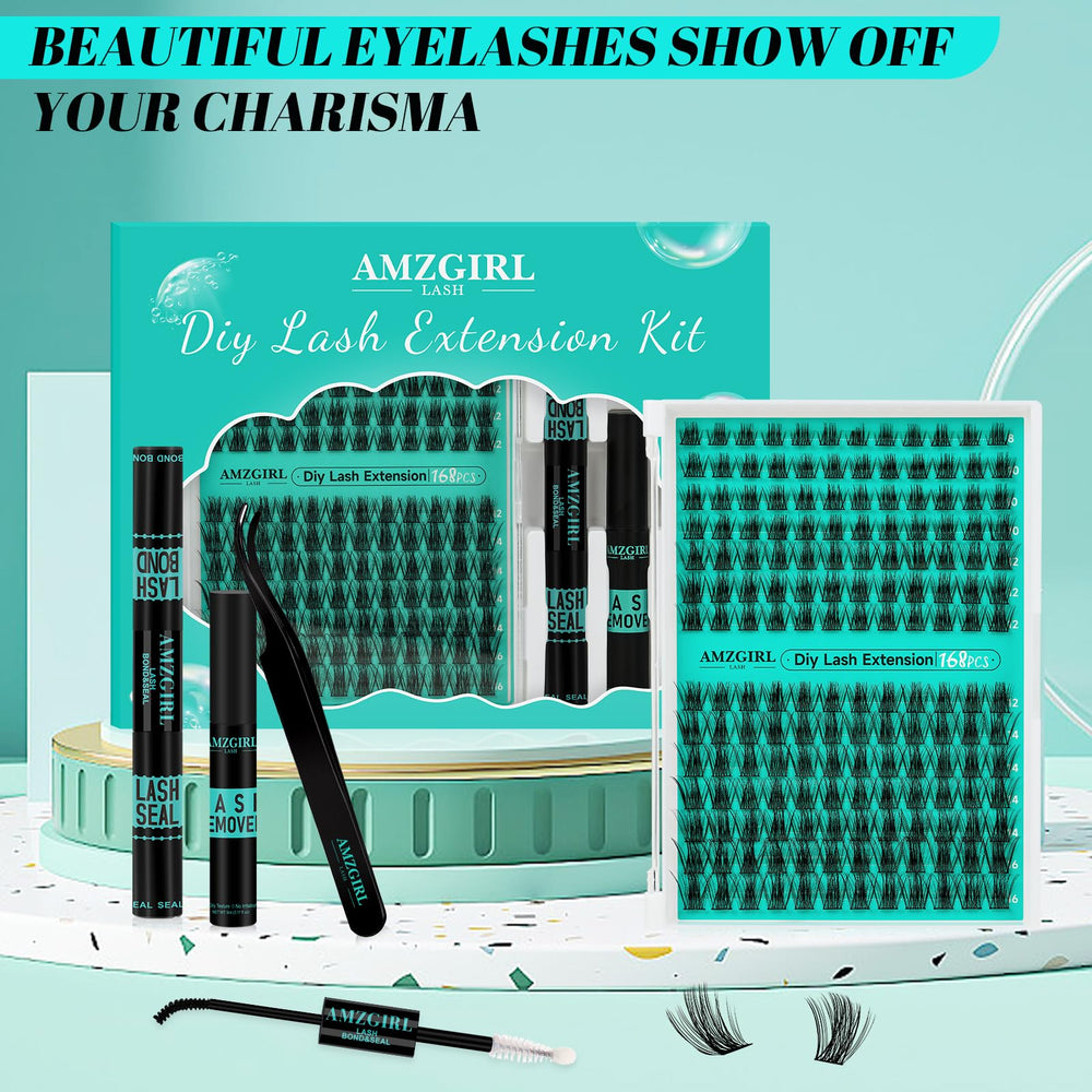 AMZGIRL LASH empaque compacto y portátil para retoques de viaje