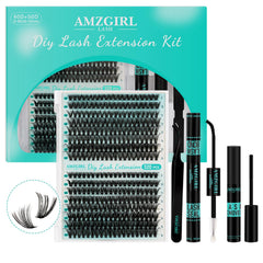 AMZGIRL LASH kit 320 pestañas mixtas para crear volumen personalizado