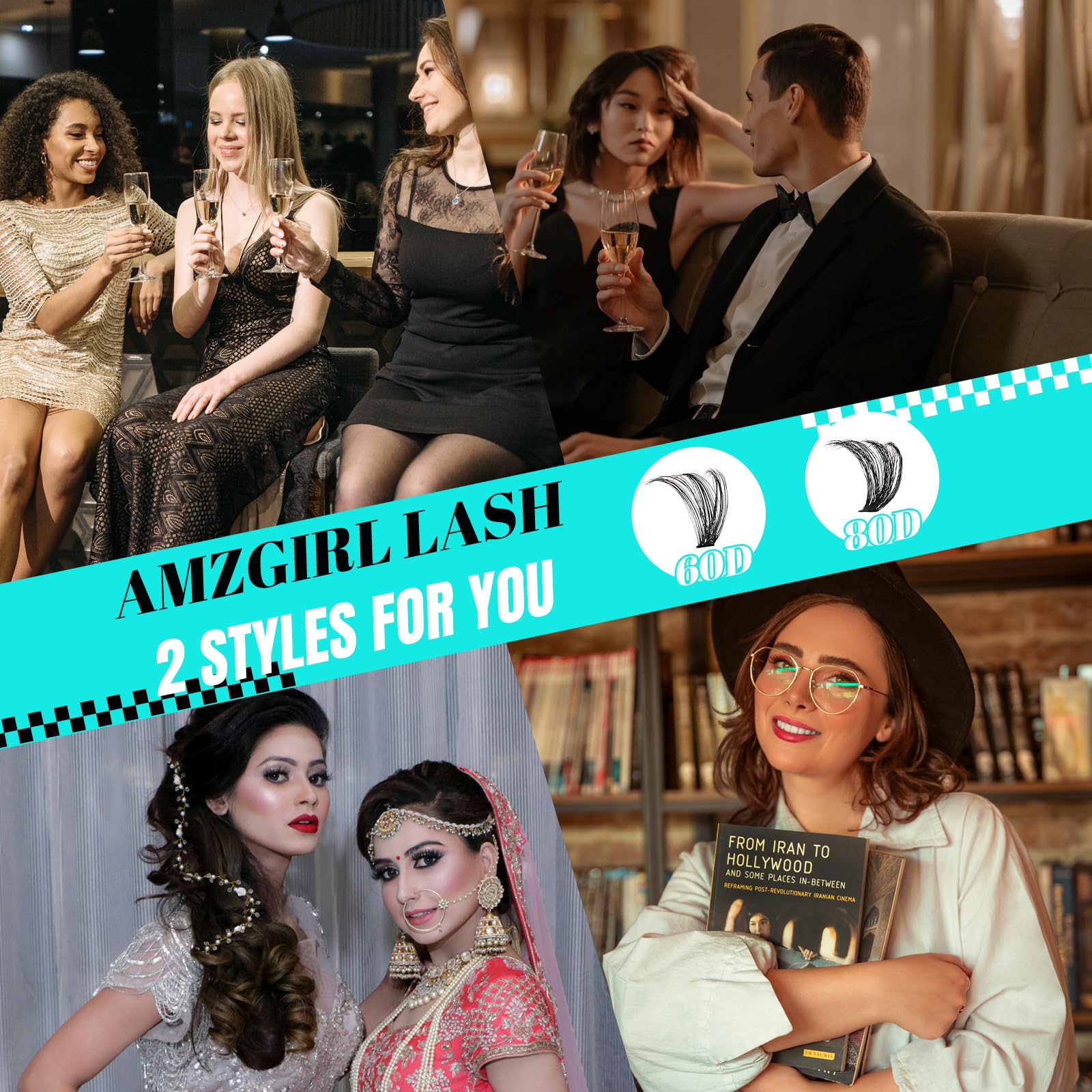 AMZGIRL LASH kit de belleza en casa para un estilo propio.