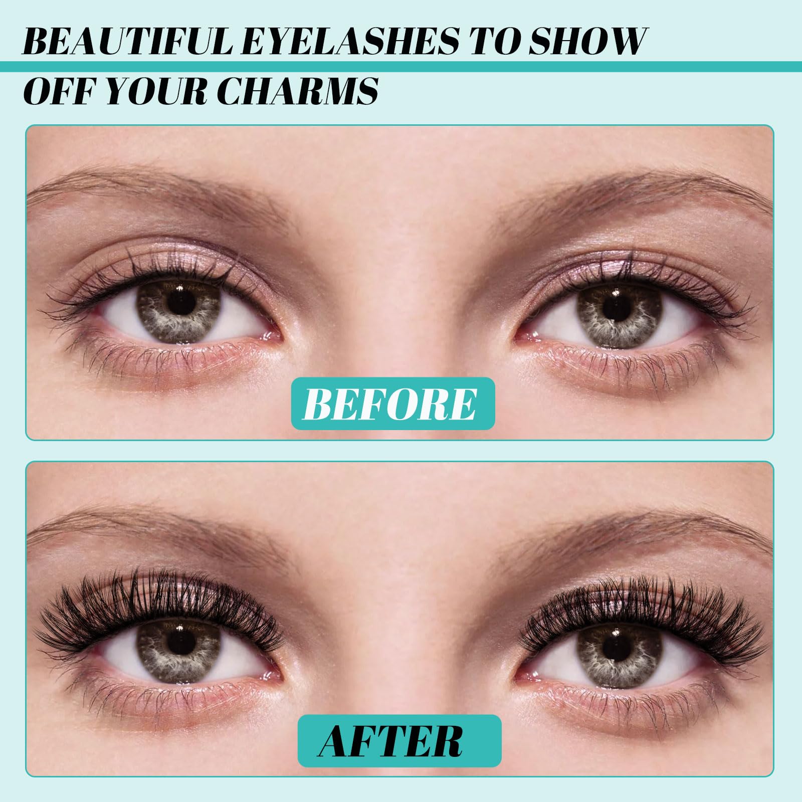 AMZGIRL LASH guía paso a paso para aplicar clústeres limpiamente