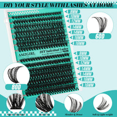 AMZGIRL LASH removedor para pestañas, retiro suave.