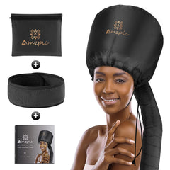 Amzpic accesorio bonnet secador pelo para uso en casa, secado cómodo.