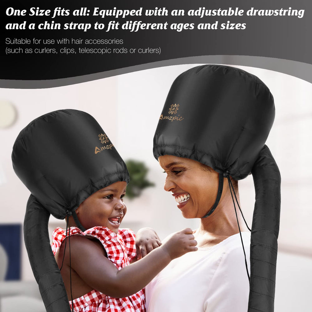 Amzpic bonnet talla extra grande para cubrir toda la cabeza.