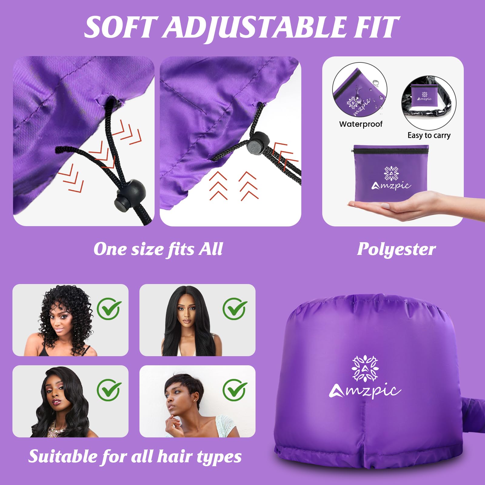 Regalo de cuidado capilar Amzpic ideal para amigas.