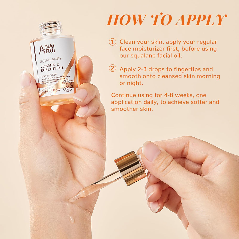 ANAI RUI aceite para cabello y uñas, hidrata cutículas y aporta brillo.