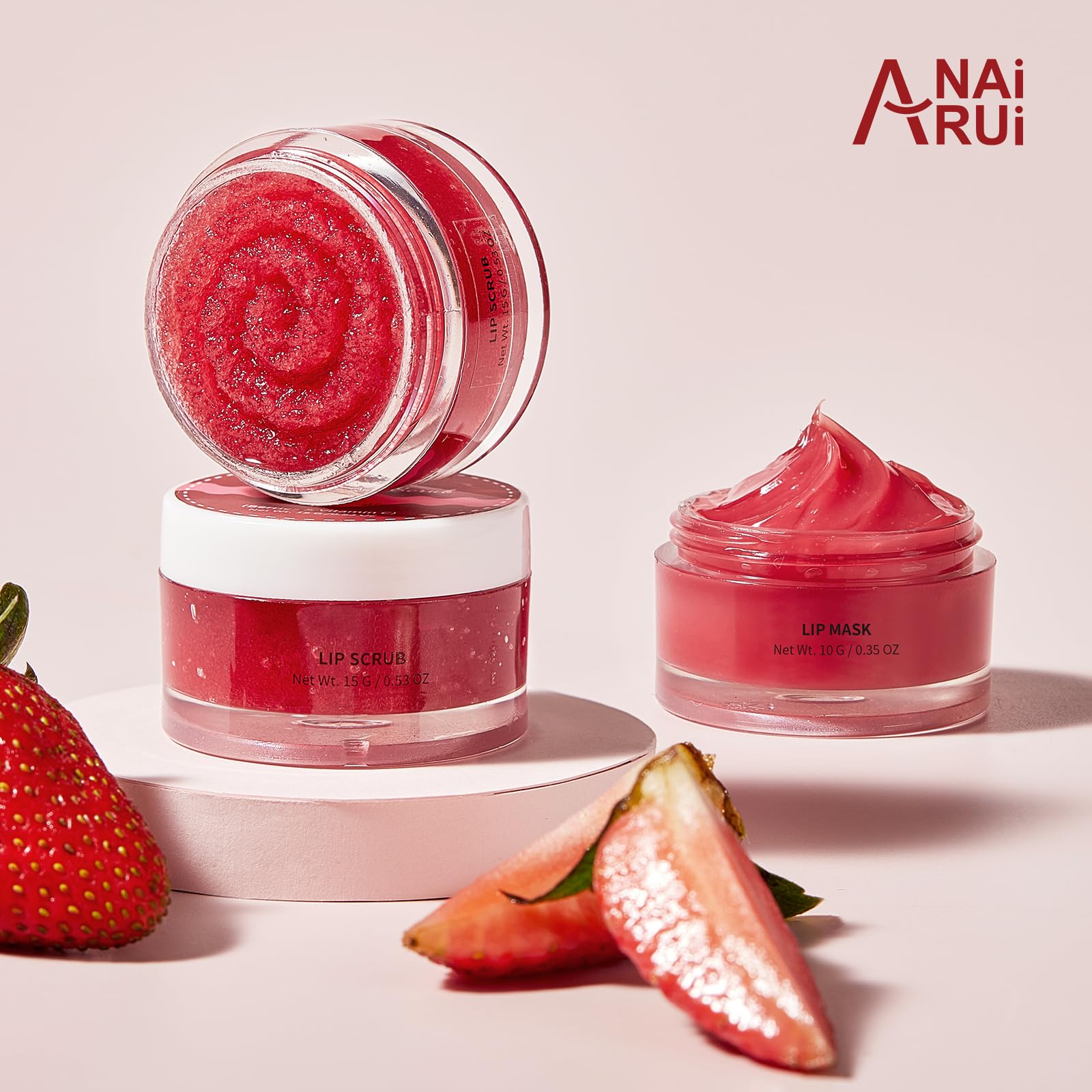 ANAI RUI uso diario para labios más suaves y nutridos.