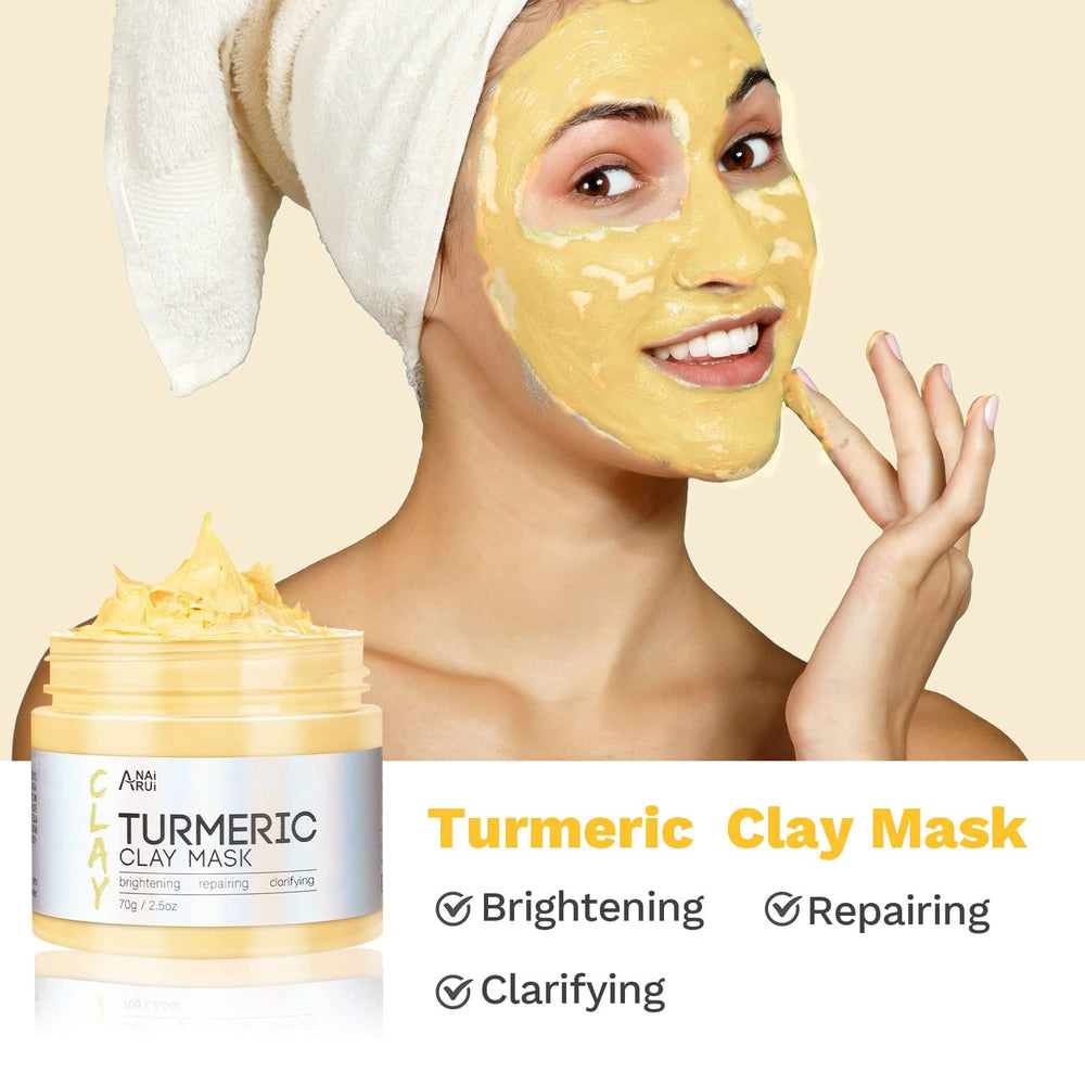 Mascarilla de lodo del Mar Muerto ANAI RUI para exfoliar suavemente y limpiar poros.