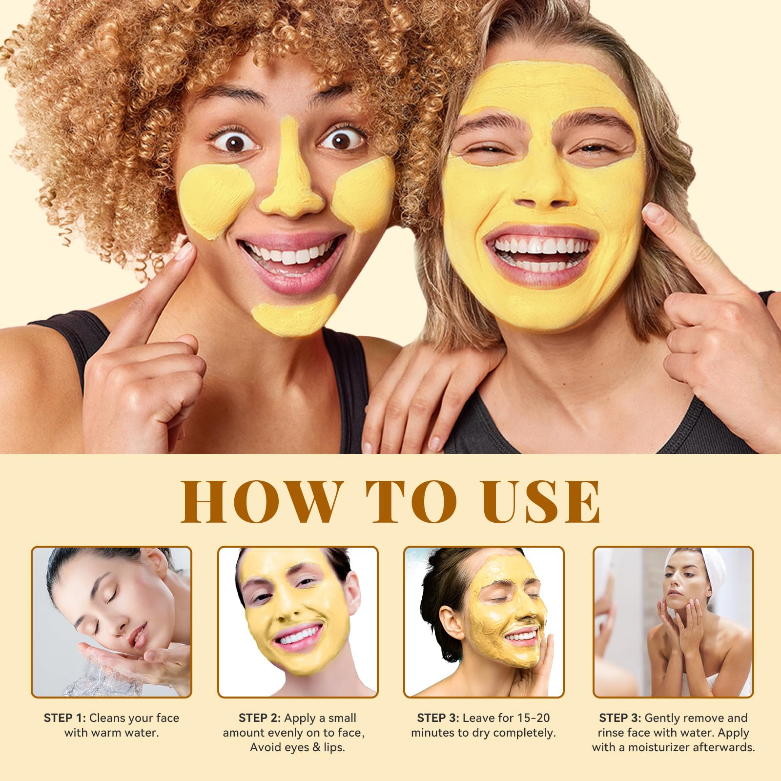 ANAI RUI ritual spa en casa con mascarilla curcuma