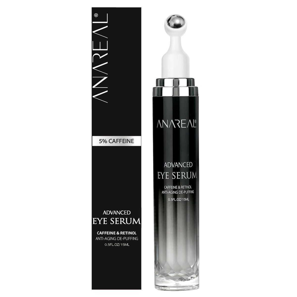 ANAREAL crema ojos bolsas hombre para una mirada fresca y mejor hidratación