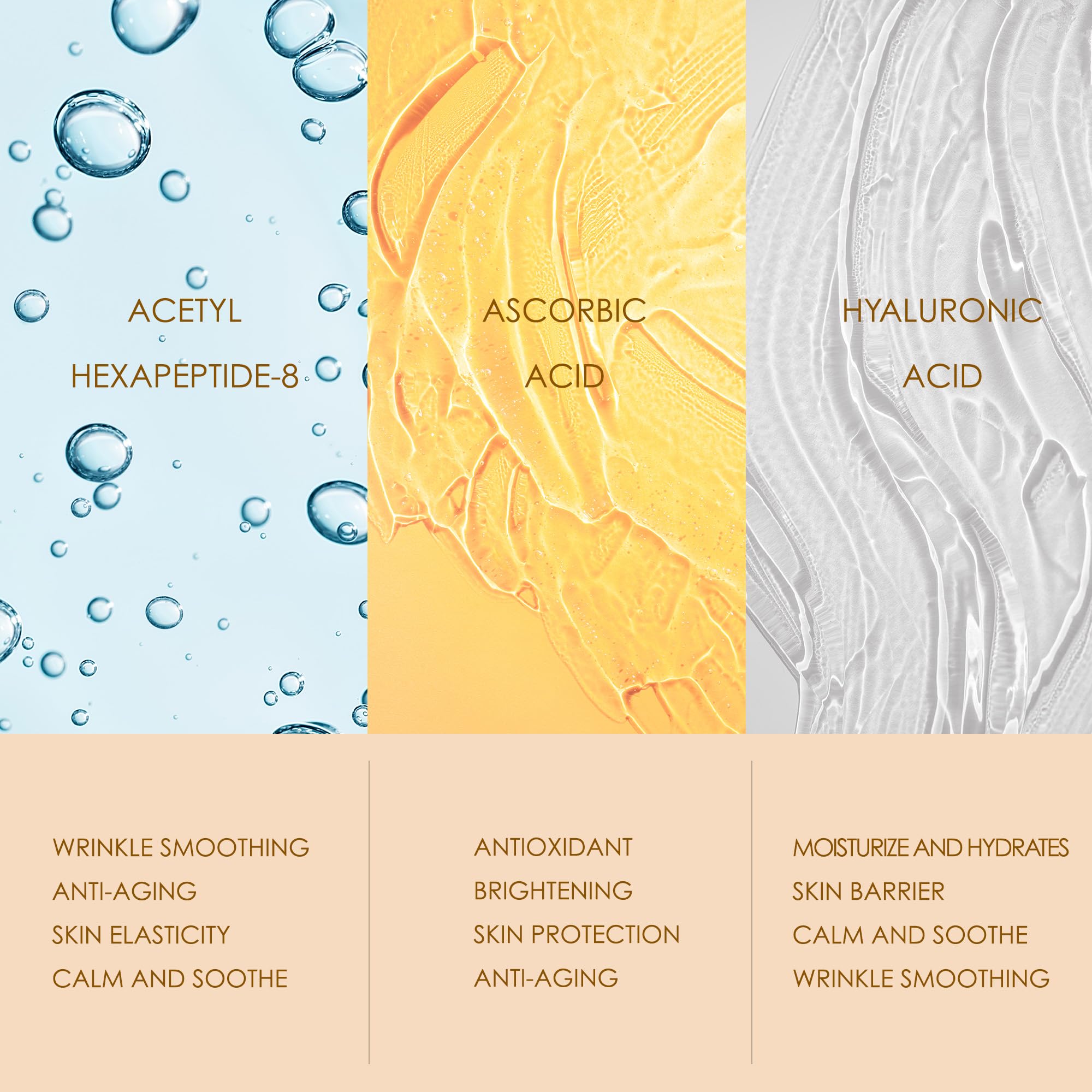ANAREAL textura crema ojos refrescante sensación agradable al aplicar
