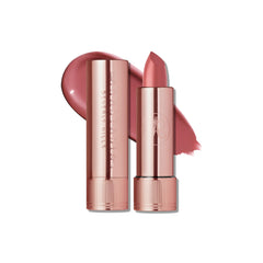 Anastasia Beverly Hills Barra de Labios Satinada Rosa Empolvado, color intenso y acabado satinado.