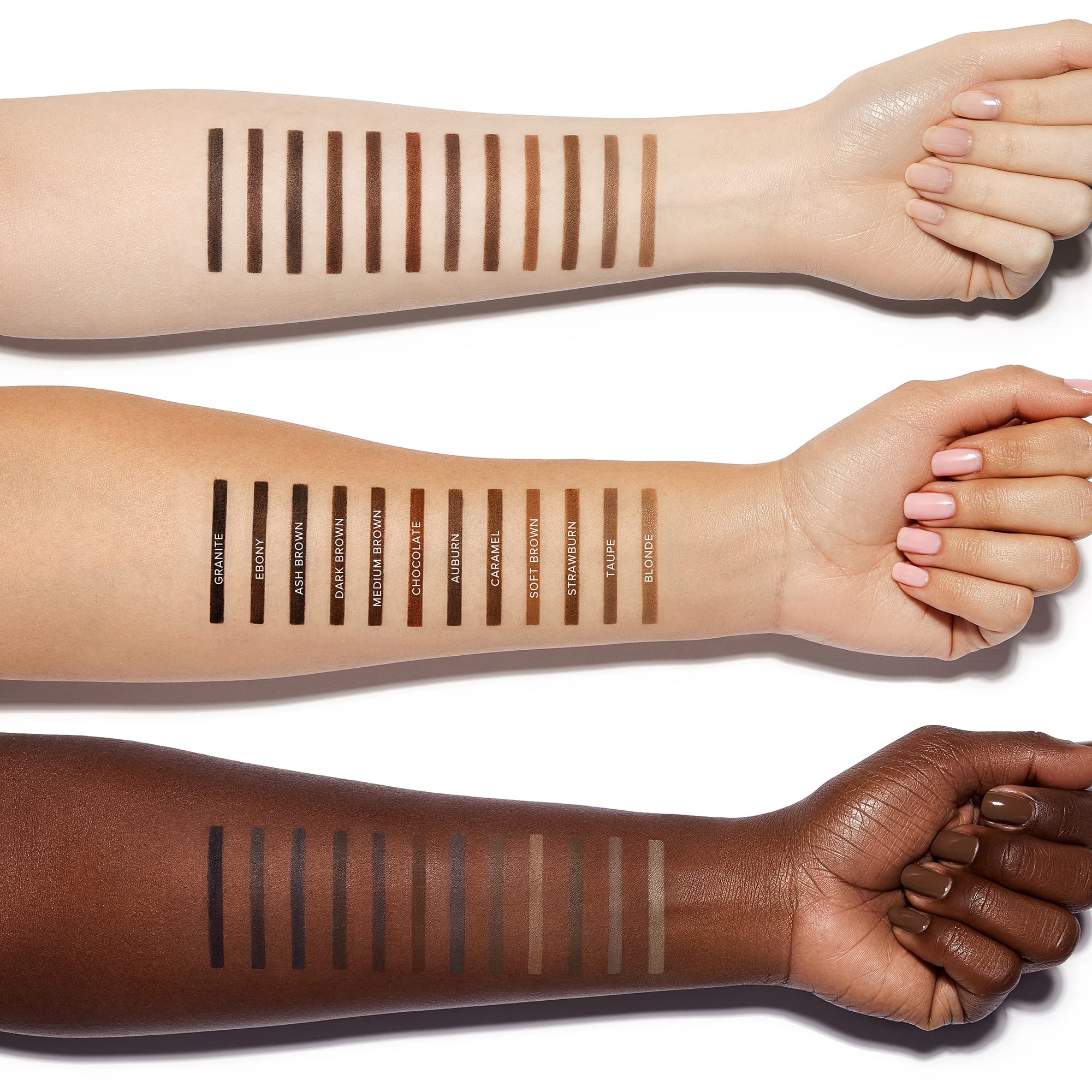 Anastasia Beverly Hills definisseur sourcils auburn, creme-poudre pour contrôle modulable.