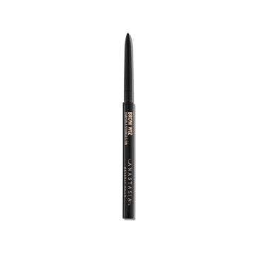 Anastasia Beverly Hills Deluxe Mini Brow Wiz delineado cejas marrón oscuro para definición precisa.