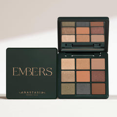 Anastasia Beverly Hills Mini Embers matte shades for soft crease and definition.