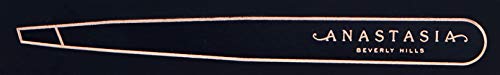 Pinces de précision Anastasia Beverly Hills, détail de la pointe inclinée pour zones délicates.
