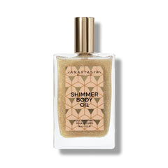 Anastasia Beverly Hills Shimmer Body Oil Gold – bouteille dorée prête à l'application