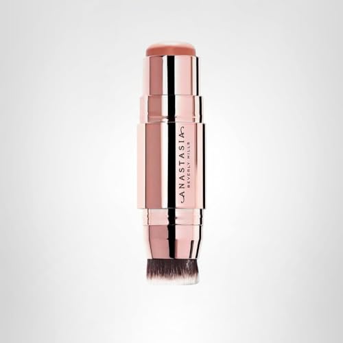 Anastasia Beverly Hills Stick Blush Latte, textura cremosa que se desliza y difumina con facilidad