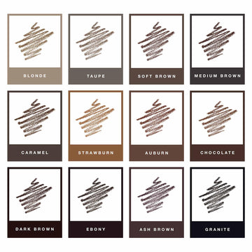Anastasia Beverly Hills Deluxe Mini Brow Wiz Ebony – fijación duradera para cejas pulidas.