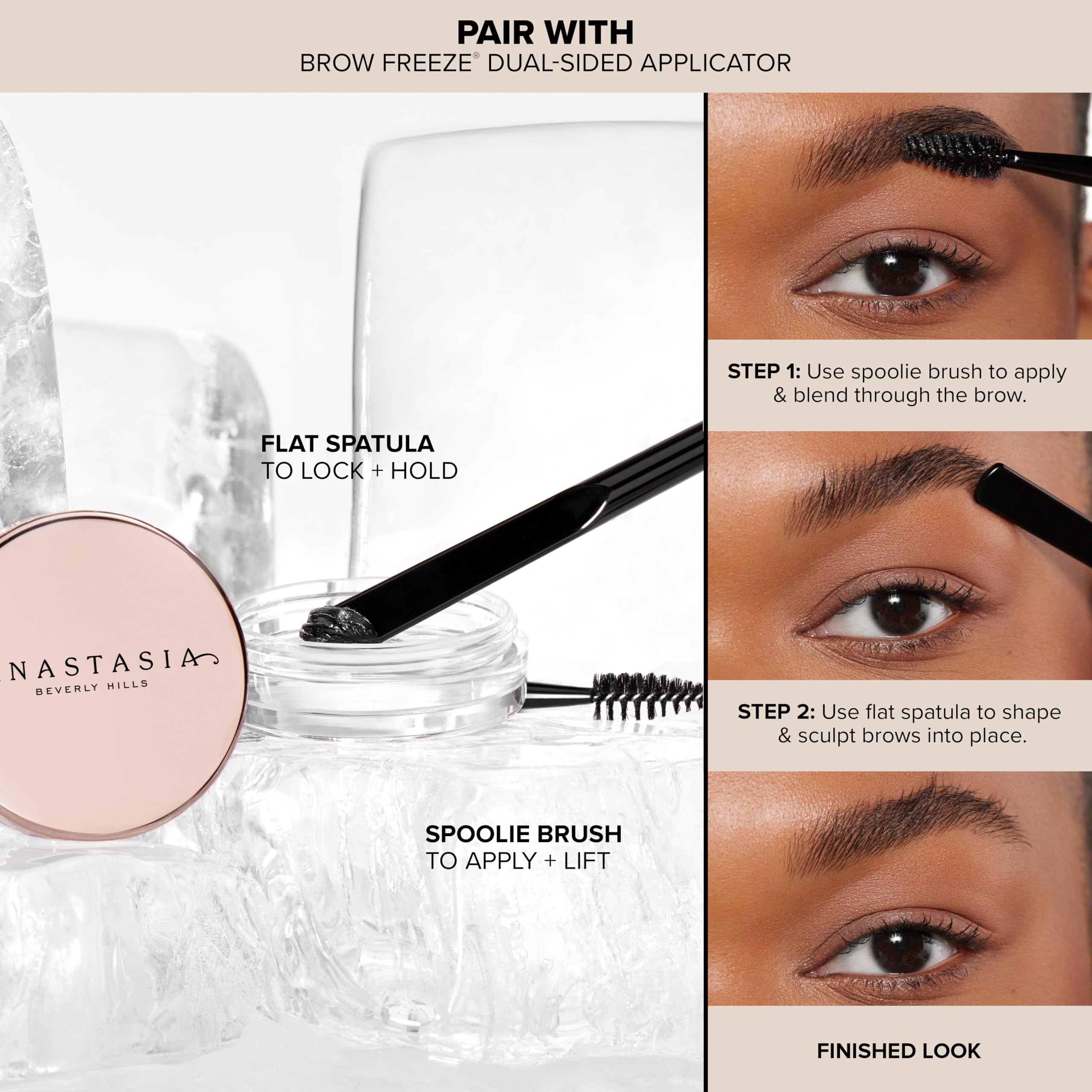 Brow Freeze de Anastasia Beverly Hills: textura translúcida sin añadir tono