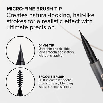 Anastasia Beverly Hills MicroStroke Brow Pen permite rellenar y esculpir con precisión