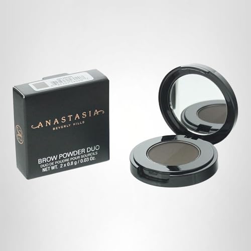 Anastasia Beverly Hills detalle compacto Ash Brown, fácil de transportar para retoque.