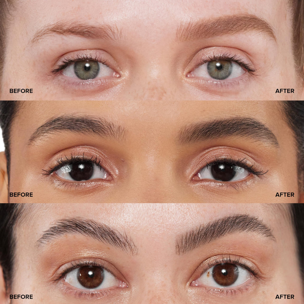 Anastasia Brow Wiz Chocolat, emballage compact pratique pour retouches en déplacement.