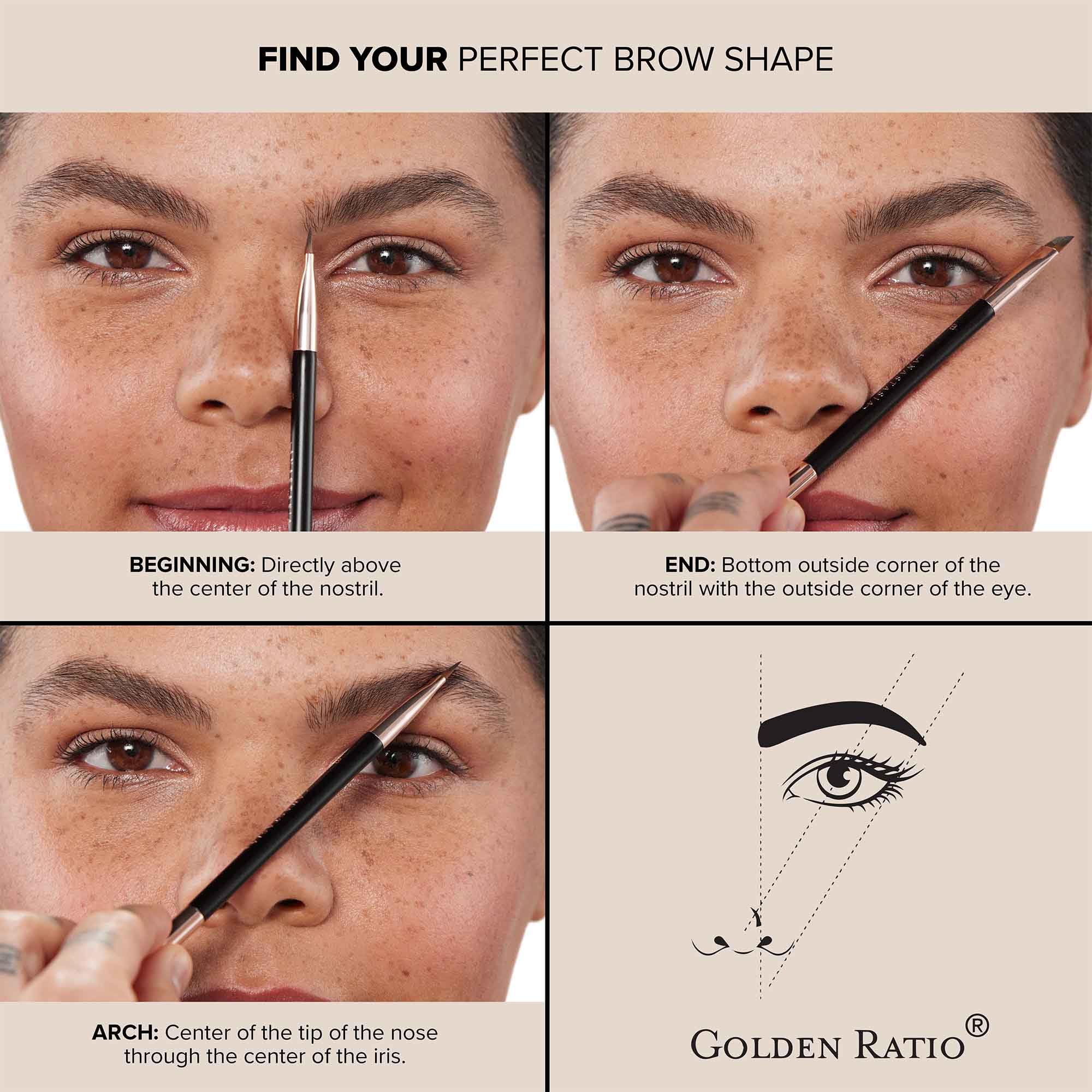 Anastasia Brow Wiz Chocolat, réglage des sourcils pour plus de structure.